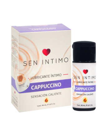 Lubricante Íntimo Caliente Cappuccino Sen Íntimo 30 ml – Base de Agua