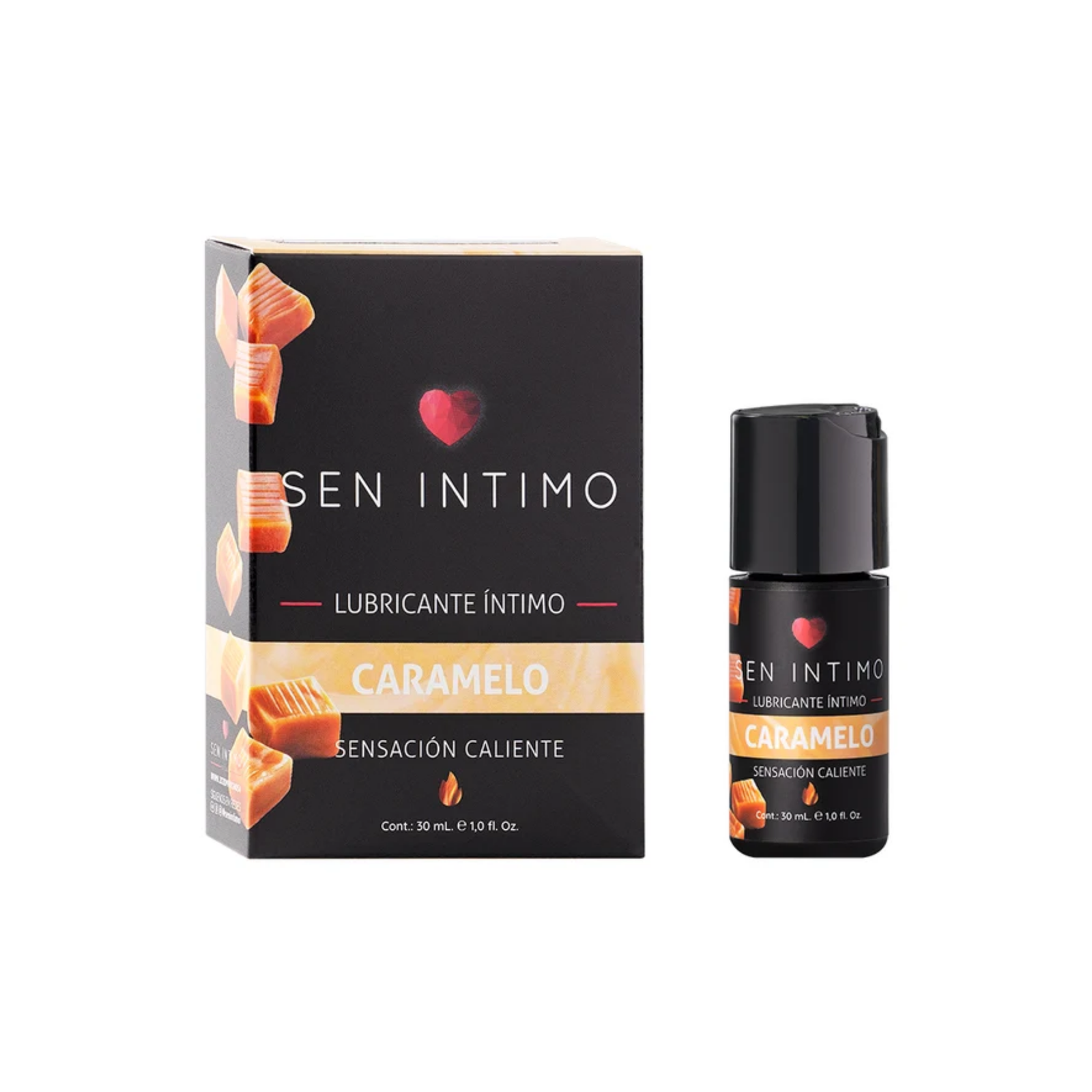 Lubricante Íntimo Caliente Caramelo Sen Íntimo