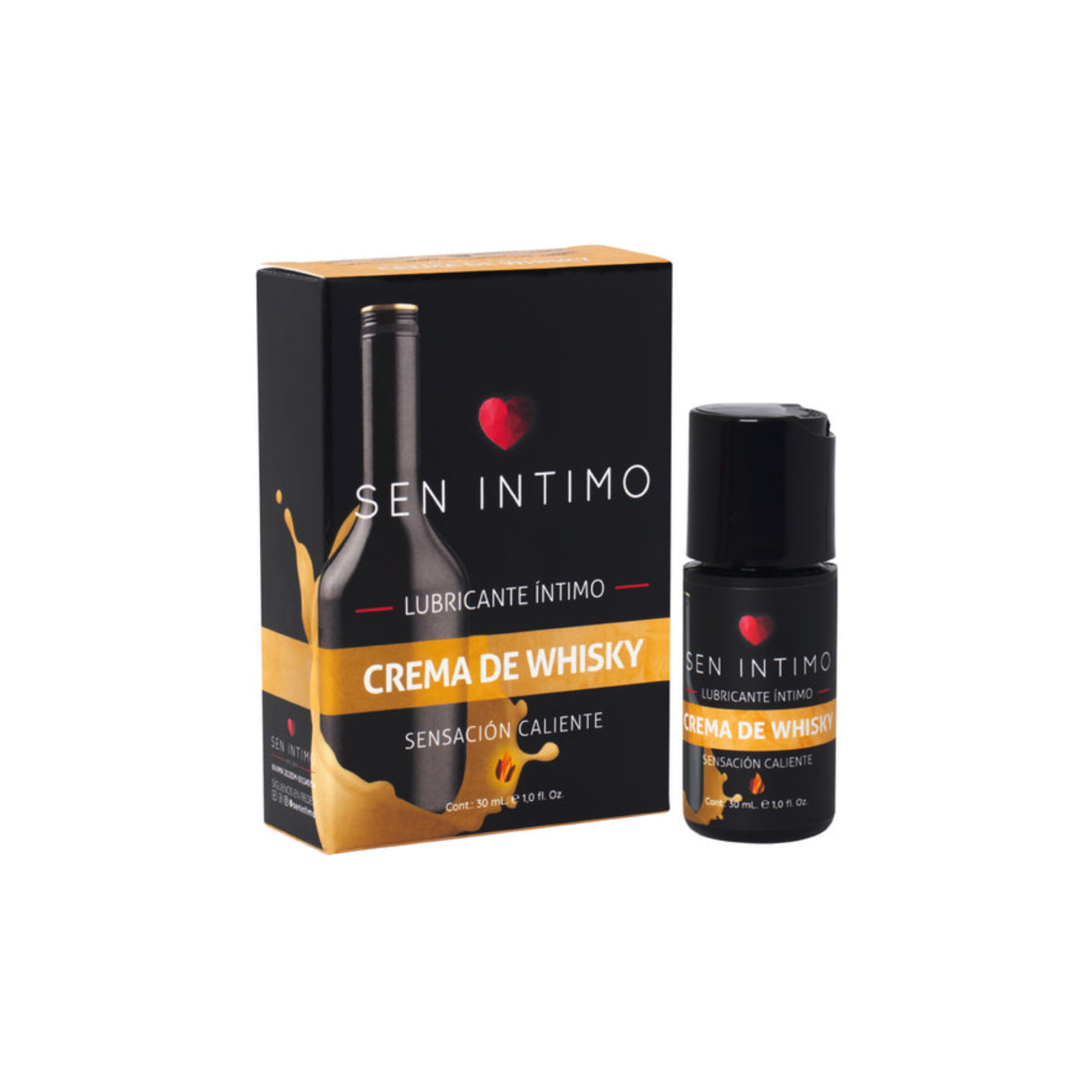 Lubricante Íntimo Caliente Crema de Whisky Sen Íntimo
