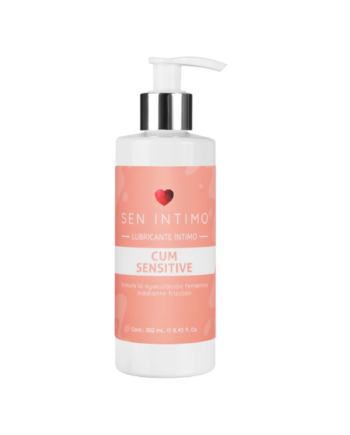 Lubricante CUM Sensitive Sen Íntimo 250 ml – Para Piel Sensible