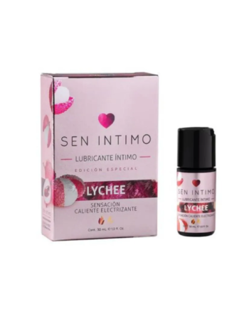 Lubricante Íntimo Electrizante Lychee Sen Íntimo 30 ml