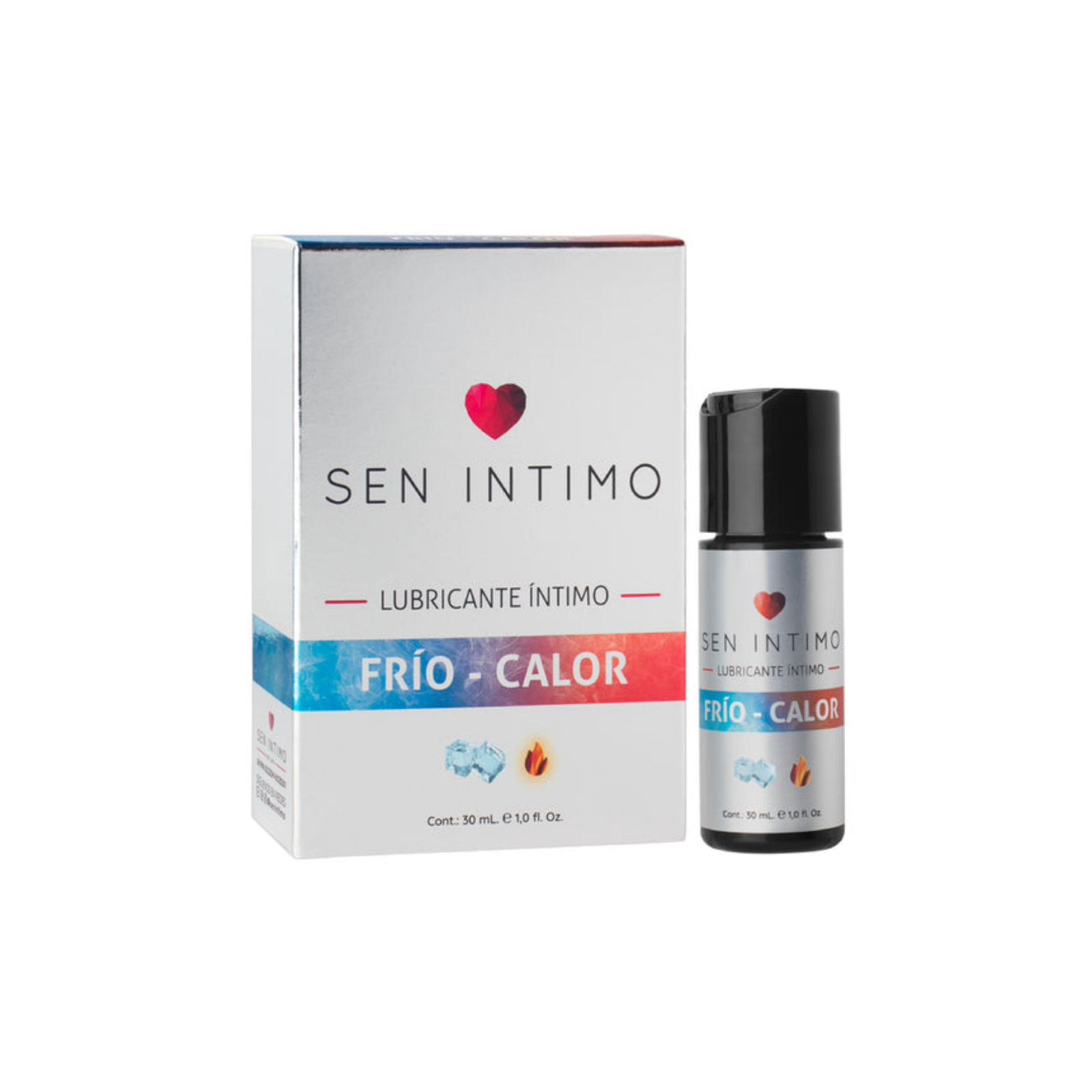 Multiorgasmos Frío-Calor Sen Íntimo 30 ml – Doble Efecto Térmico