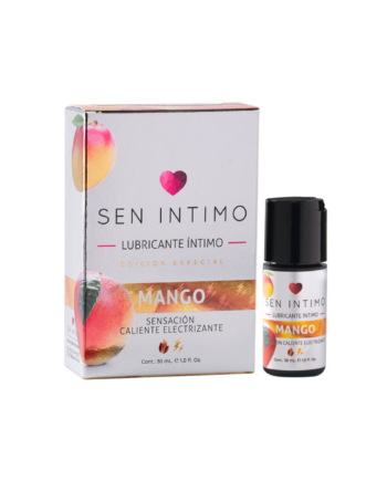 Lubricante Íntimo Electrizante Mango Sen Íntimo 30 ml