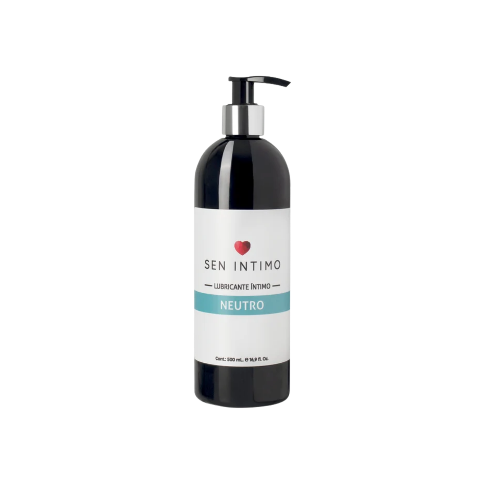 Lubricante Íntimo Neutro Sen Íntimo 500 ml – Base de Agua