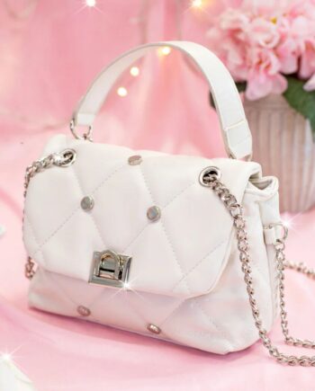 Bolso Blanco Mantis Face2