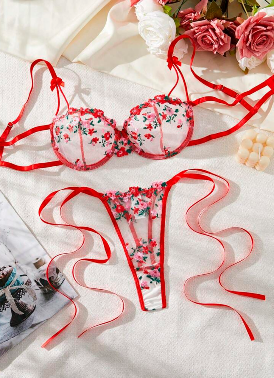 Set Floral Pasion