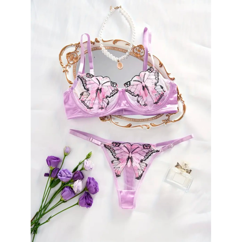 Set Mariposa Lavanda
