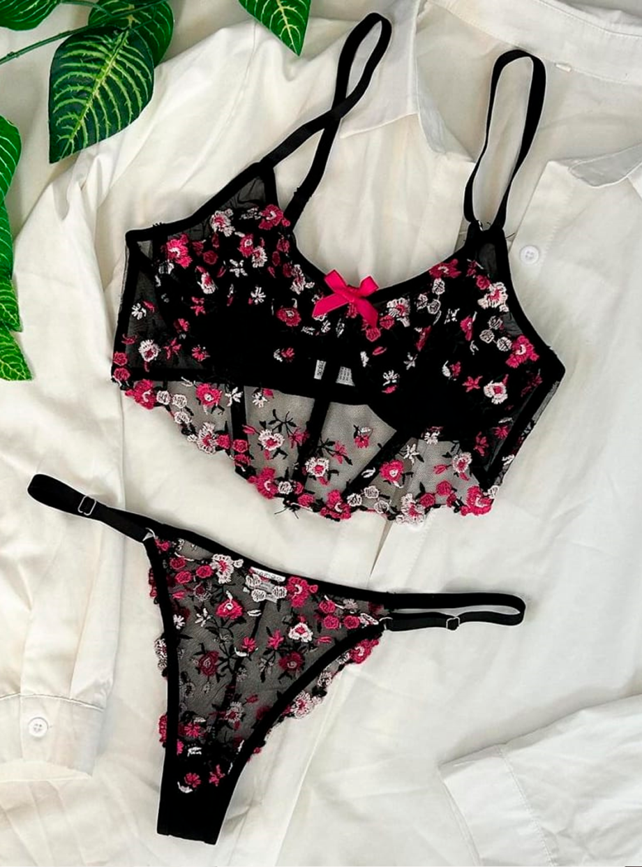Set Floral Oscura