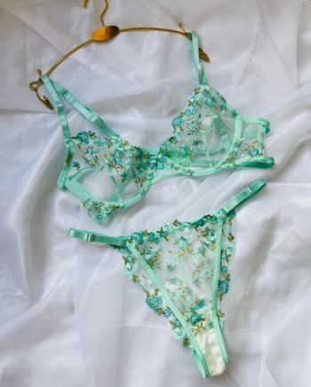 Set Aqua Floral