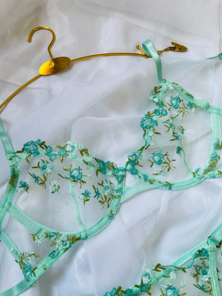 Set Aqua Floral