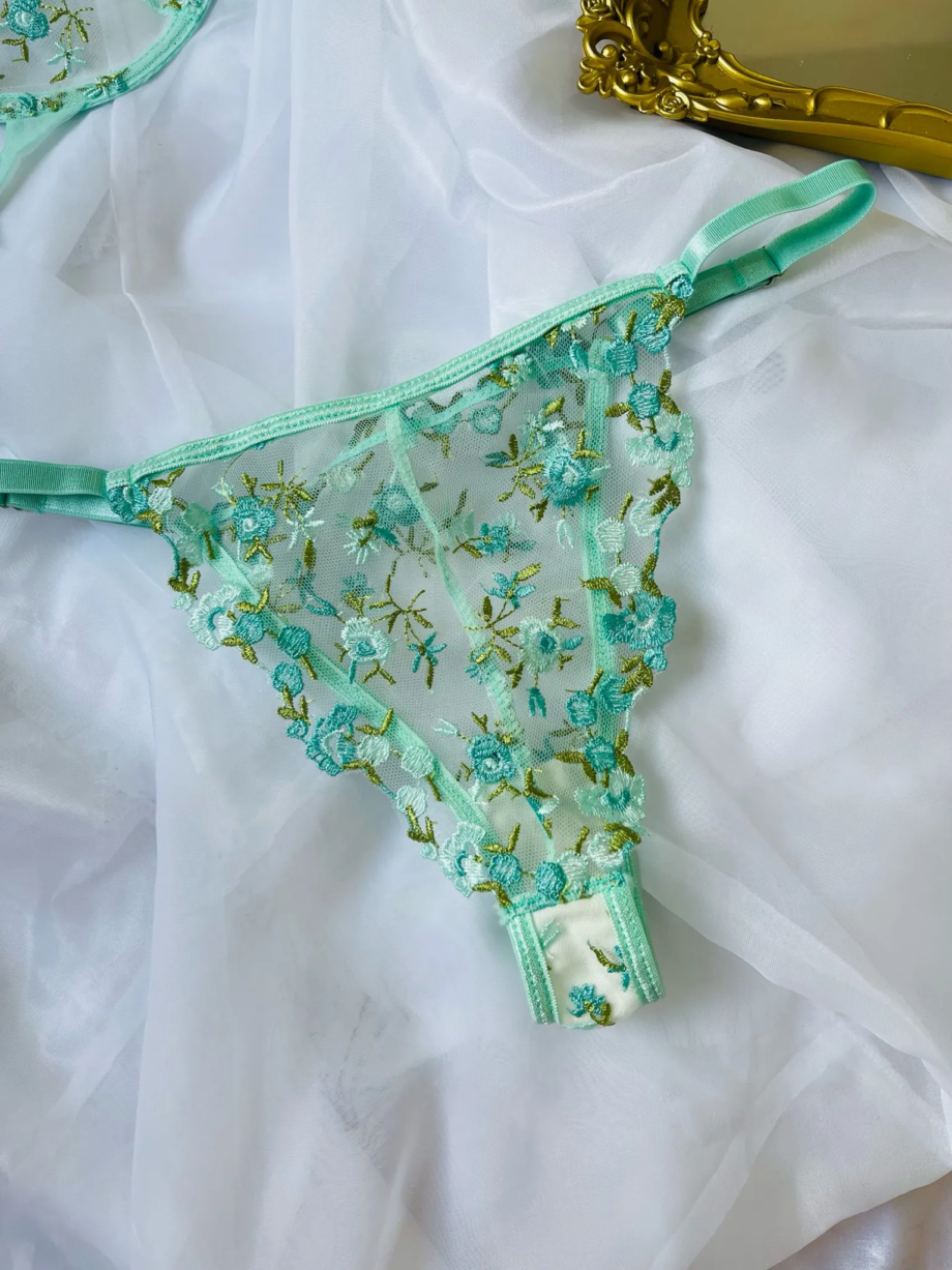 Set Aqua Floral