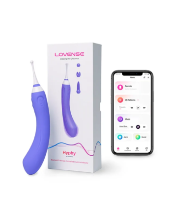 Lovense Hyphy – Vibrador Doble de Alta Frecuencia Controlado por App