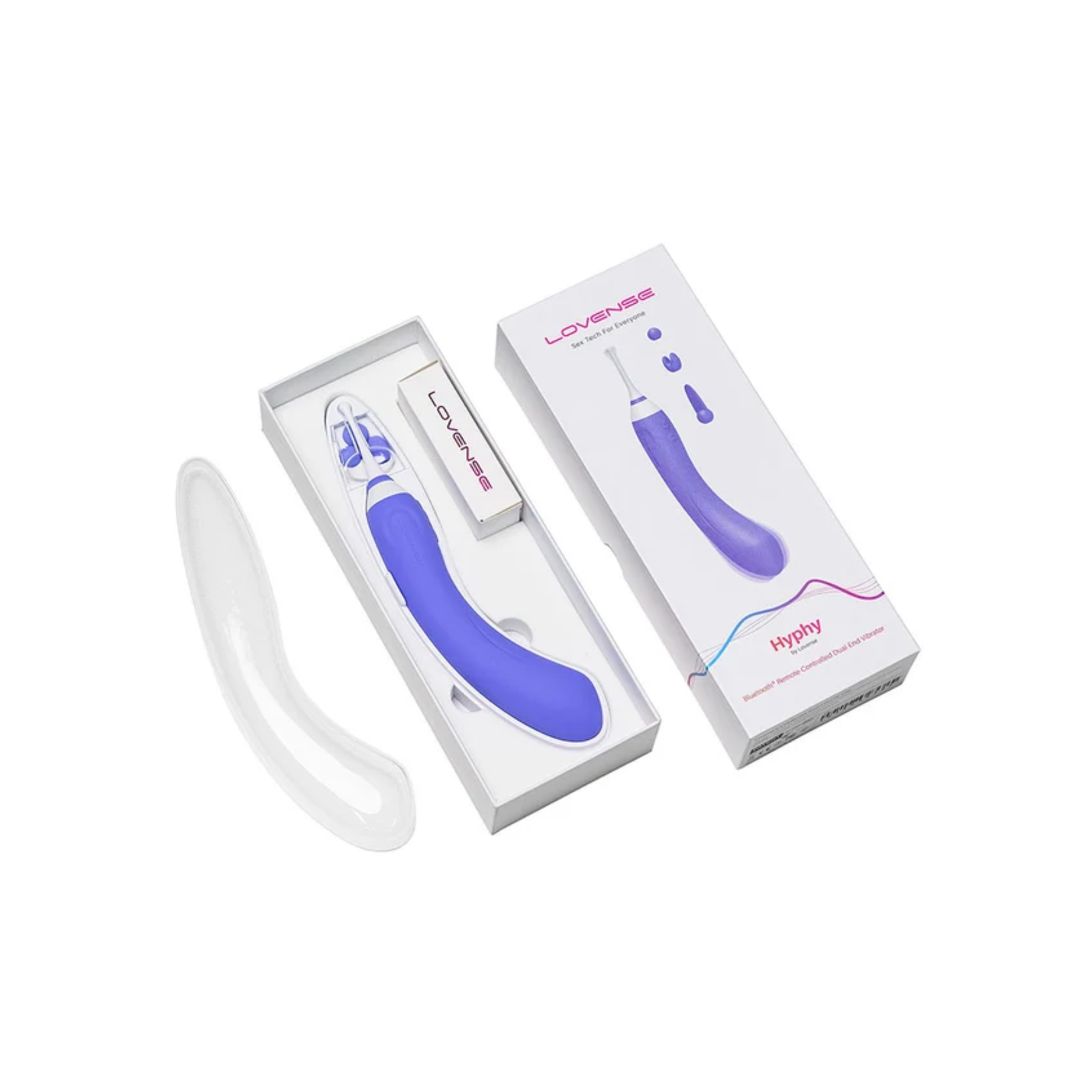 Lovense Hyphy – Vibrador Doble de Alta Frecuencia Controlado por App