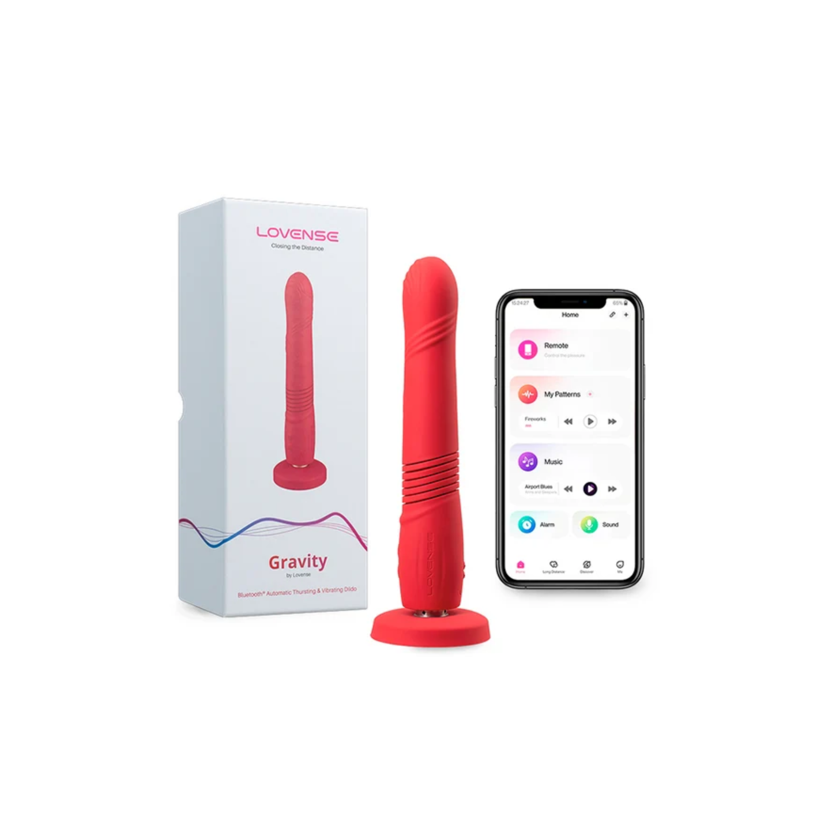 Lovense Gravity – Vibrador con Movimiento Automático Controlado por App