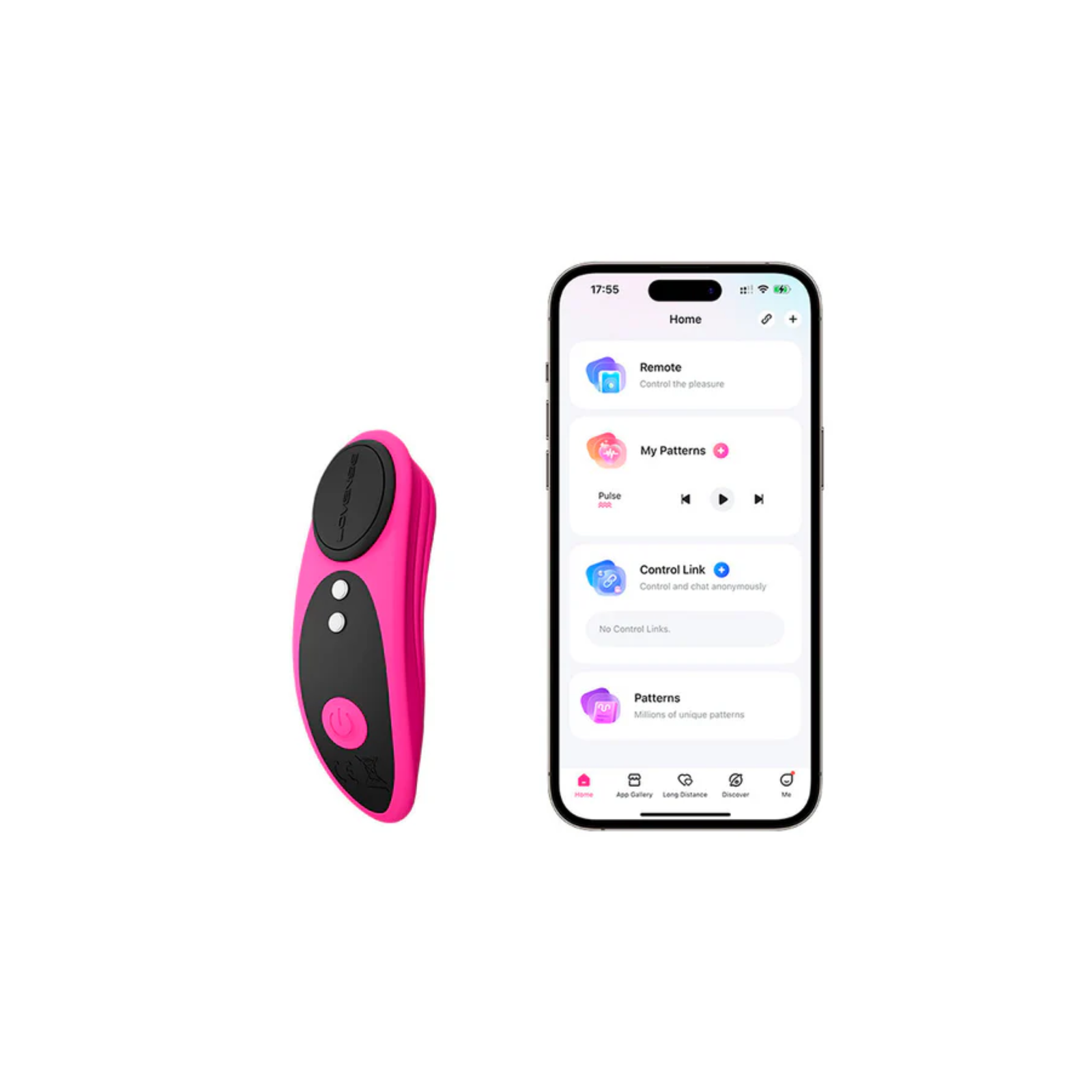 Lovense Ferri – Vibrador Magnético para Ropa Interior Controlado por App