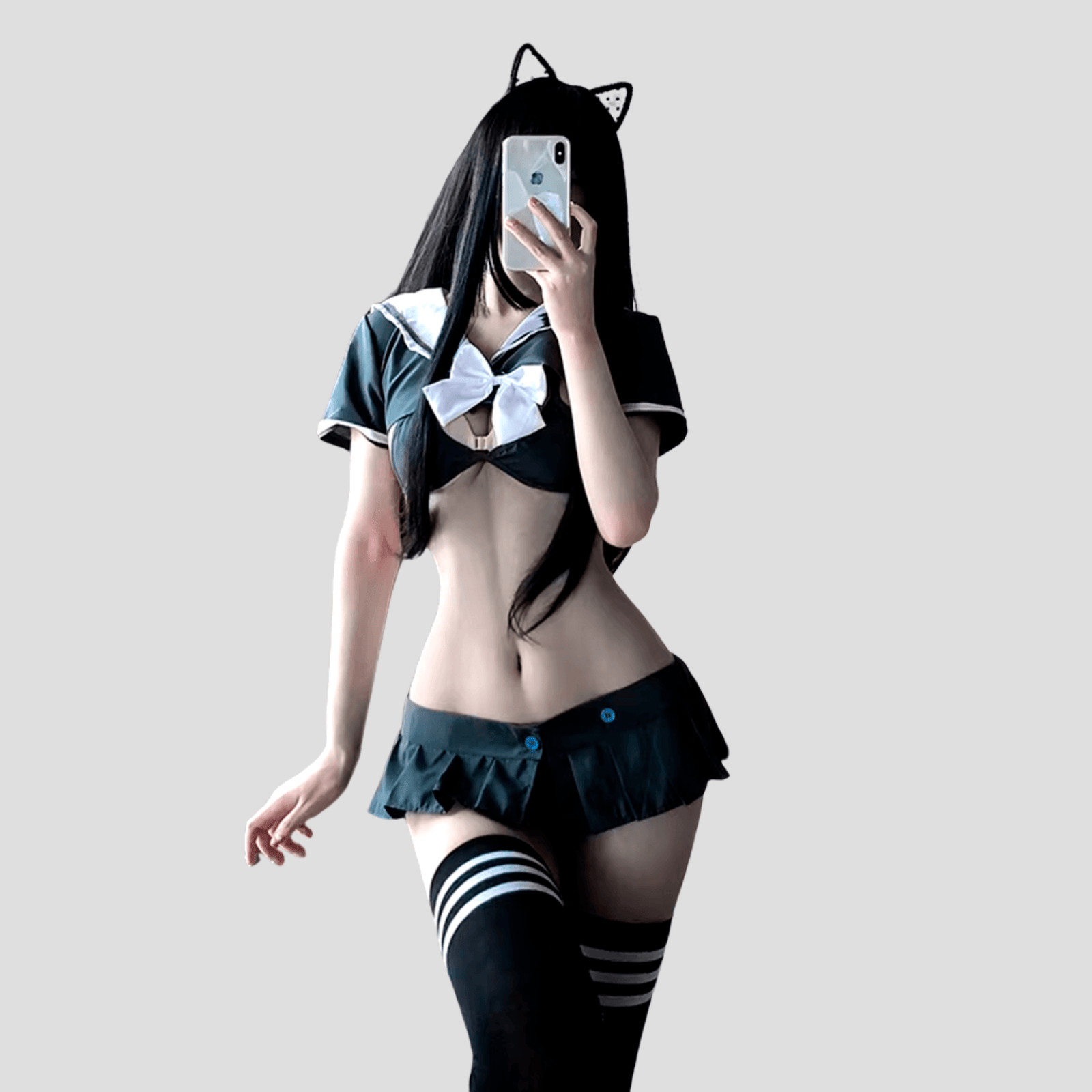 Bikini Cosplay Colegiala Ropa Sexy