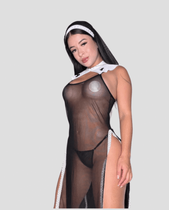 Disfraz Sexy de Monja Atrevida